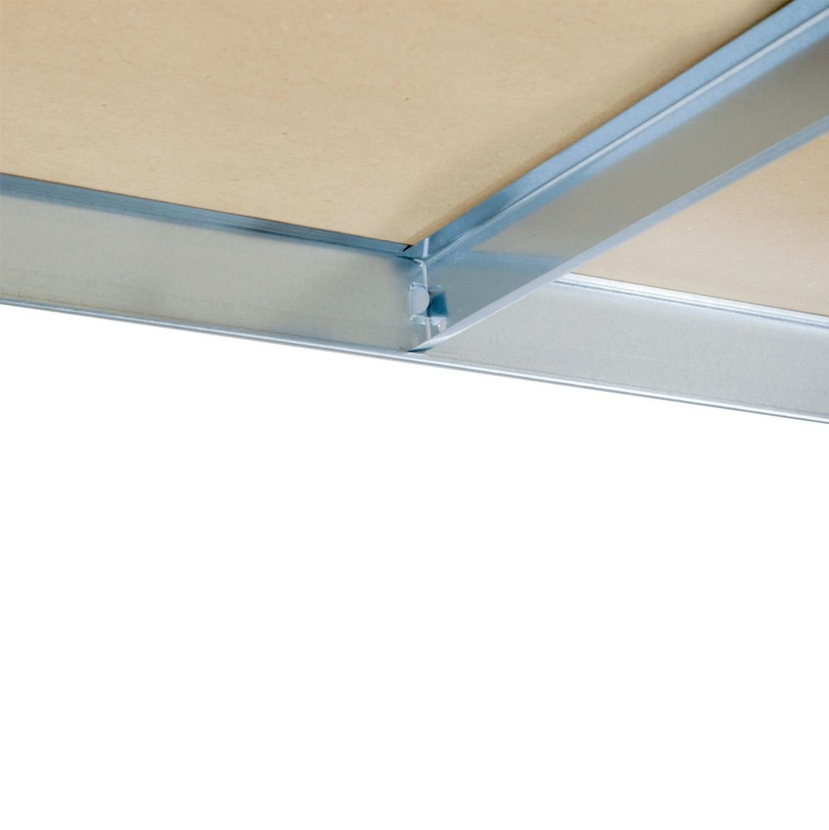 Стеллаж 1950x1000x600 мм 5 полок ХДФ металлический оцинкованный StahlPro Pure STALPRO_Pure-5P-195-100-60_150 фото